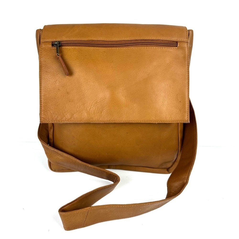 Clava American Messenger Bag Vintage British Tan Handbag Purse Unisex